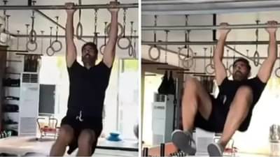 वयाच्या 55 व्या वर्षीही अक्षय कुमारचा जबरदस्त वर्कआऊट; Video पाहून चाहते थक्क!