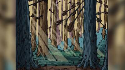 Optical Illusion: लपलेलं घुबड शोधा म्हणजे सापडेल!