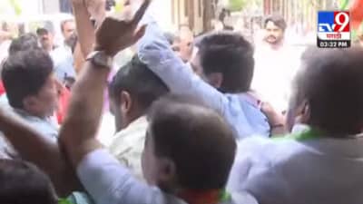 अब्दुल सत्तारांची आक्षेपार्ह टीका, मुंबईत राडा, राष्ट्रवादीच्या कार्यकर्त्यांनी बंगल्याच्या काचा फोडल्या