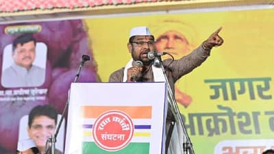 पिसाळलेल्या कुत्र्यासारखी कुणाची अवस्था, सदाभाऊ खोत यांनी कुणाला केलं लक्ष