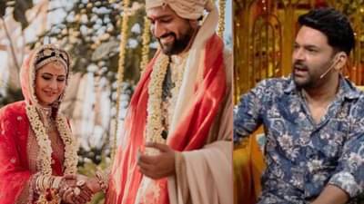 कतरिना-विकी घेत होते सप्तपदी, मागे सुरू होतं भांडण; कपिल शर्माच्या शोमध्ये खुलासा
