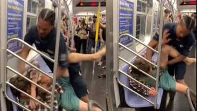 Fight In A Metro! हा व्हिडीओ बघा, अशी मारामारी तर सिनेमात पण नसेल पाहिली तुम्ही....