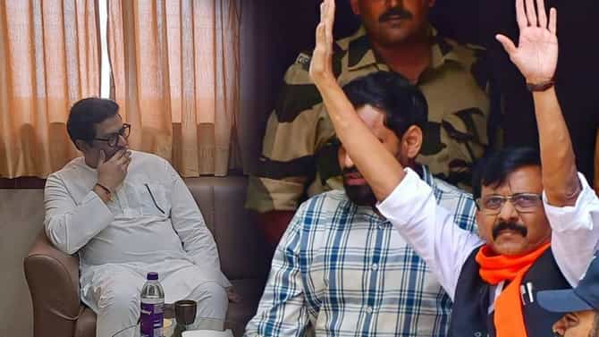 Sanjay Raut : संजय राऊत यांचा राज ठाकरे यांच्यावर निशाणा! म्हणाले, बोलण्याची प्रॅक्टीस...