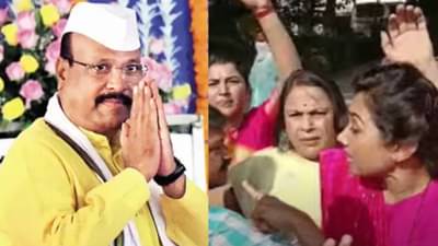 “अब्दुल सत्तार राजीनामा द्या”, राष्ट्रवादीच्या महिला नेत्या रस्त्यावर