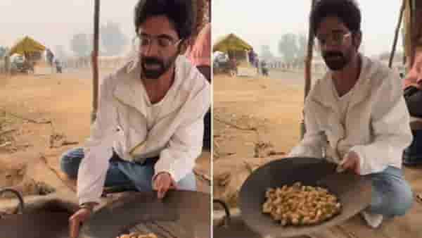 Video | कॉमेडियन सुनील ग्रोव्हर याच्यावर शेंगा विकण्याची वेळ? व्हिडीओ पाहून चाहते हैराण