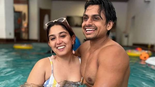 इरा खान आणि नुपूर शिखरे यांचे फोटो सोशल मीडियावर तूफान व्हायरल