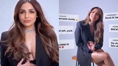 मलायका अरोरा हिने आता चक्क ट्रोलर्सलाच केले ट्रोल, व्हिडीओ शेअर करत काढली मनातील भडास