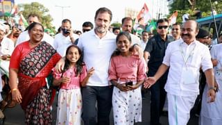 जे घडायला नको होतं ते घडलं, राहुल गांधी यांच्या सभेत शेतकऱ्यांना श्रद्धांजली वाहत असताना अतिशय विचित्र प्रकार