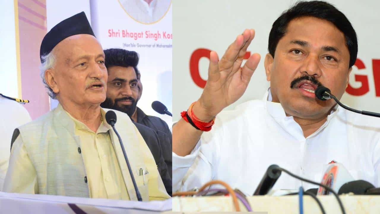 हा तर कोश्यारींचा सन्मान, त्यांची हकालपट्टी करायला पाहिजे होती; नाना पटोले आक्रमक