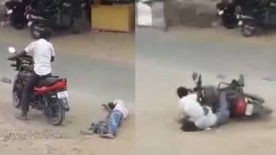 हा बघा, इतका प्यायला इतका प्यायला...झेपणार नाही इतका प्यायला! रिअल स्ट्रगल VIDEO