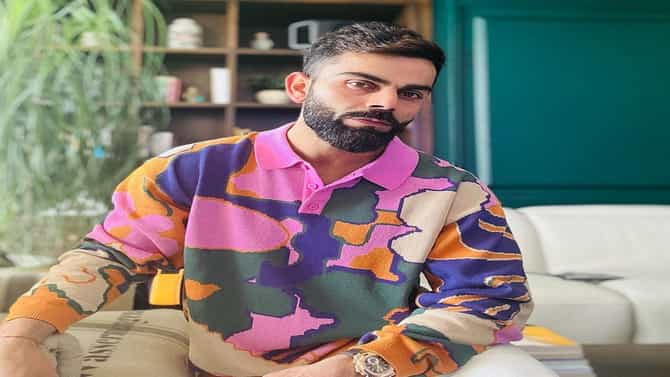 Virat Kohli: विराट कोहलीने घातला इतका महागडा टी-शर्ट, सोशल मीडियावर भलतीच चर्चा