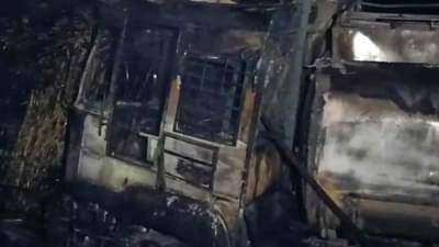 चालक कसाबसा निघाला, पण क्लिनर अडकला! डिझेल टँकरच्या आगीत जिवंत होरपळला