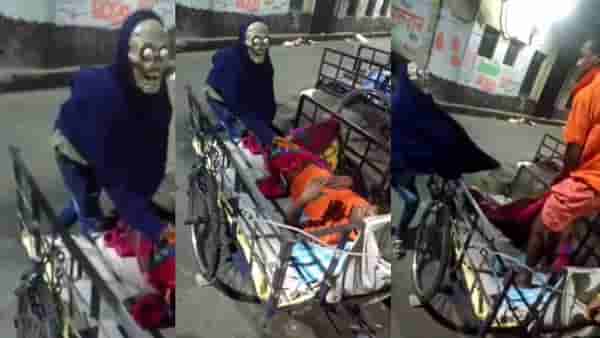 बरं नुसती झोप उडाली, जीव नाही गेला! भयानक व्हिडीओ