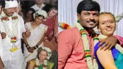 फॉरेनची पाटलीन! बेल्जियमची मुलगी रिक्षा चालकाच्या प्रेमात वेडी, लग्न करायला भारतात