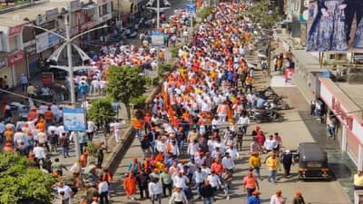 नाशिकमध्ये हिंदू संघटना एकवटल्या, मुक मोर्चा काढत केली मोठी मागणी
