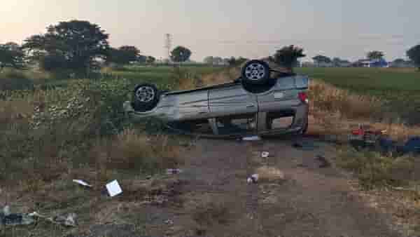 मुंबईतील साईभक्तांवर काळाचा घाला, सिन्नर परिसरात भीषण अपघात...दोघांचा मृत्यू सात जण गंभीर जखमी