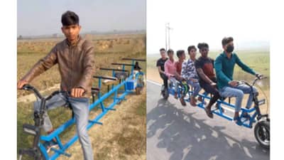 हा आत्ता कसं...याला म्हणतात जुगाड! फक्त 8-10 रुपयाचा खर्च, गाडी गाठणार 150 किलोमीटरचा पल्ला