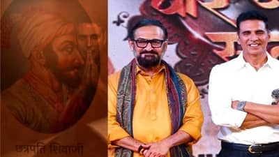 Akshay Kumar: वेडात मराठे..च्या शूटिंगला सुरुवात; छत्रपती शिवाजी महाराजांपुढे वंदन करत अक्षय म्हणाला..