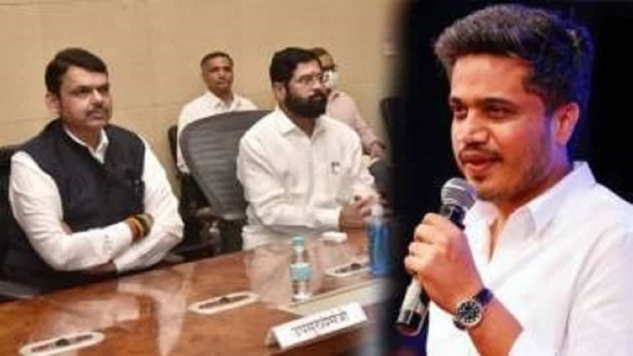 रात्रीच्या अंधारात आमदारांना सुरतला पाठवता येऊ शकतं...रोहित पवारांचे खोचक ट्विट, काय म्हणाले रोहित पवार...