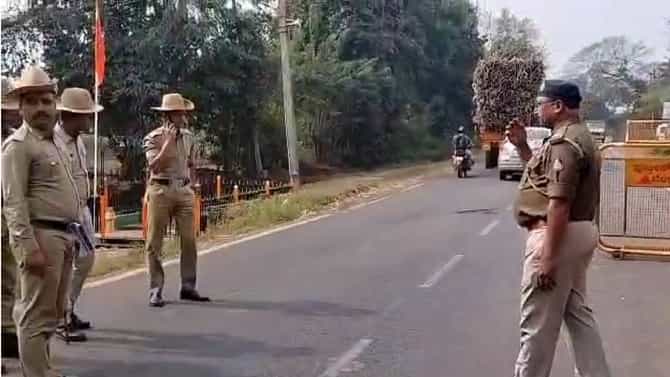 सीमाभागात बससेवा ठप्प, कर्नाटक रक्षण वेदिकेच्या भूमिकेमुळे हद्दीवरील गावातून प्रचंड तणाव