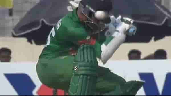IND vs BAN: Umran Malik च्या वेगाचा शाकीबला शॉक, बॉल हेल्मेटला लागला, कान सुन्न