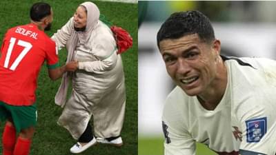 FIFA World Cup : आनंदासह दुखाचे, जग झाले साक्षीदार, पराभवानंतर रोनाल्डोच्या आश्रुंचा फुटला बांध, मोरक्कोच्या खेळाडुने आईसोबत धरला मैदानावर ताल..