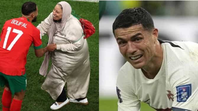 FIFA World Cup : आनंदासह दुखाचे, जग झाले साक्षीदार, पराभवानंतर रोनाल्डोच्या आश्रुंचा फुटला बांध, मोरक्कोच्या खेळाडुने आईसोबत धरला मैदानावर ताल..