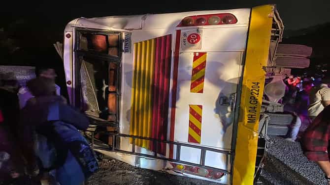 Khopoli Accident : क्लासची पिकनिक जीवावर बेतली! खोपोली बस अपघातात दोन विद्यार्थी ठार