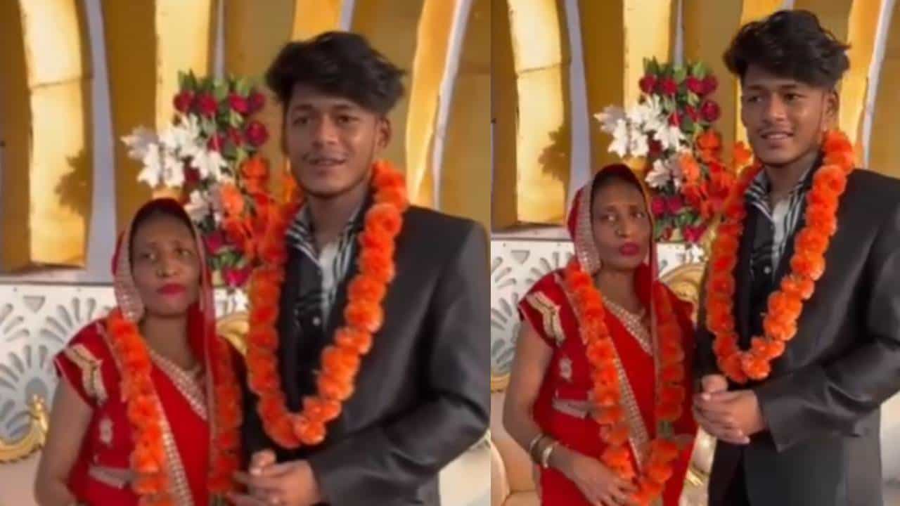 ती 52 वर्षांची आणि तो 21 वर्षांचा! सनई संगे झडे चौघडा, डोईवरती पडती अक्षता...