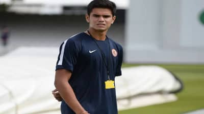 Arjun Tendulkar ची रणजी ट्रॉफीमध्ये पुन्हा कमाल, या VIDEOमध्ये बघा