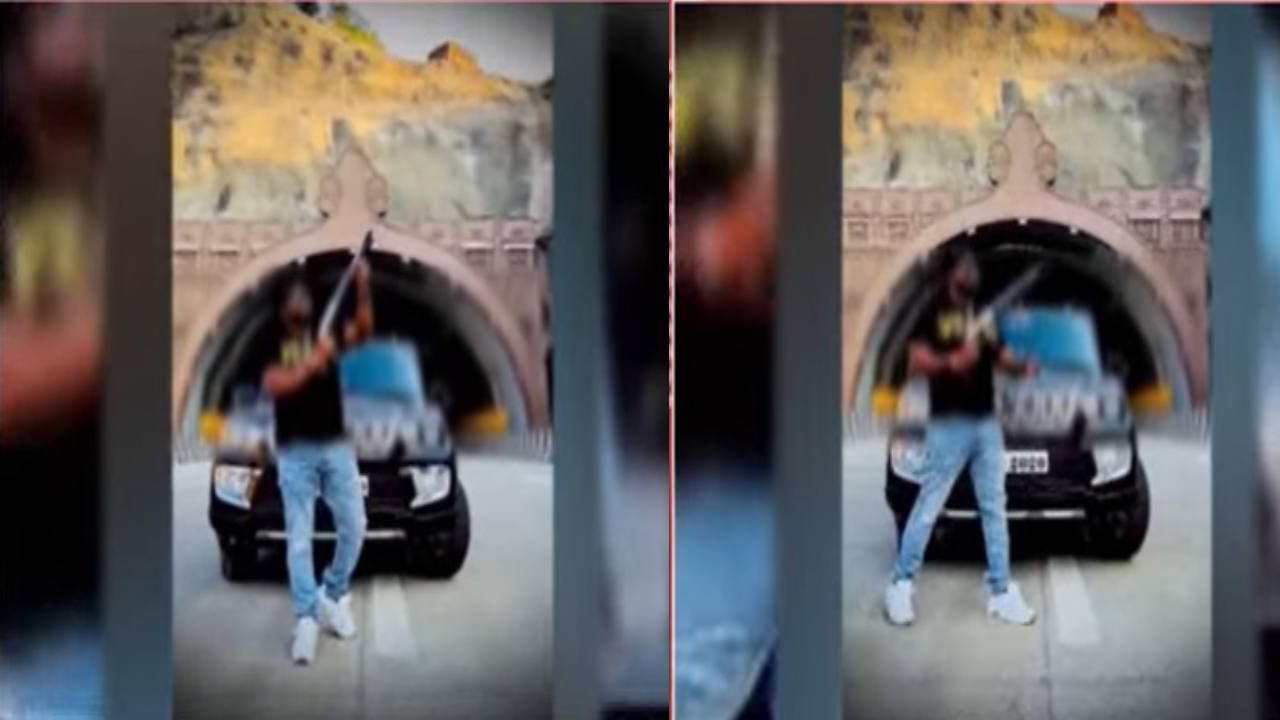 VIDEO : समृद्धी महामार्गावर आणखी एक धक्कादायक प्रकार; तरुणाचा हवेत गोळीबार करताना व्हिडिओ व्हायरल