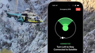 आयफोन- 14 मुळे 300 फूट दरीत कारसह कोसळलेल्या दाम्पत्याचा शोध लागला