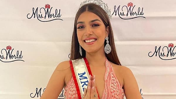 Mrs. World 2022: 21 वर्षांची प्रतीक्षा संपली; भारताच्या सरगम कौशलने जिंकला मिसेस वर्ल्ड 2022चा किताब