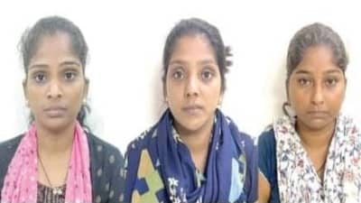 दिवसाढवळ्या चोरी करणाऱ्या तीन बहिणांना अटक, सोनं, मोबाईल फोन्स, रोकड जप्त...