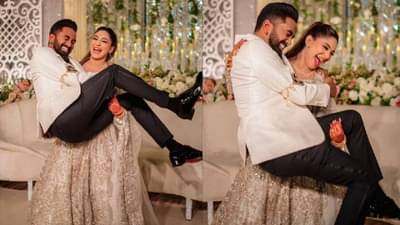 वहिनी जिम ट्रेनर आहेत का? नववधूने नवरदेवाला उचलून घेतलं