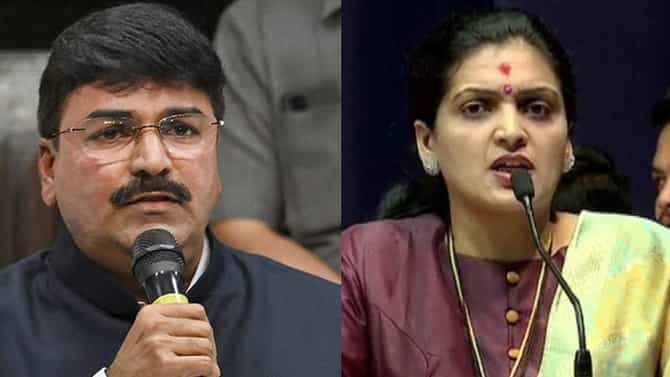 राष्ट्रवादी आणि दाऊदचे संबंध असल्याचे पुरावे दाखवा, रुपाली पाटील यांचं राहुल शेवाळे यांना आव्हान