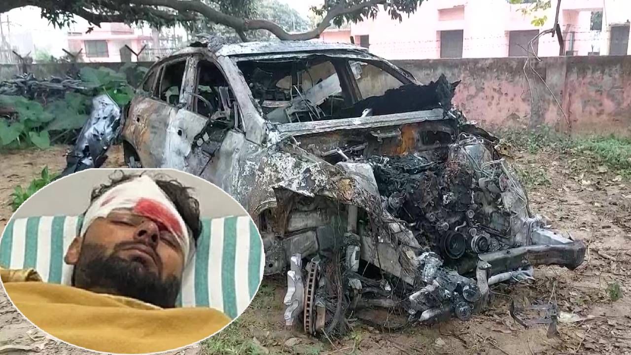 Rishabh Pant Accident : कार पलटली, खांब तोडले, पेटही घेतला, त्यानंतर ऋषभ पंतने काय केलं? उगाच नाही वाचला जीव
