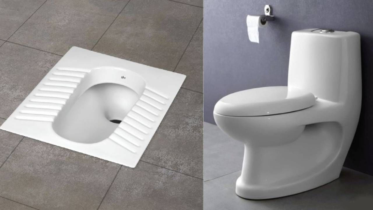Toilet Differences: वेस्टर्न टॉयलेट की इंडियन टॉयलेट? जाणून घ्या कोणते सर्वोत्तम, फायदे आणि तोटे