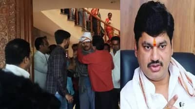 Dhananjay Munde Accident | डोक्याला गमजा, अंगाभोवती शाल, अपघातात जखमी धनंजय मुंडे मुंबईला रवाना