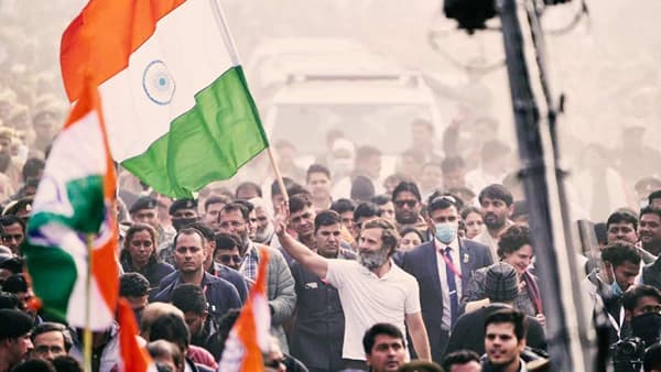 काँग्रेसची भारत जोडो यात्रा सध्या उत्तर प्रदेशमध्ये आहे.या यात्रेला गर्दी पाहायला मिळत आहे.