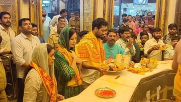 Katrina-Vicky: कतरिना-विकी मुंबईतील 'या' प्रसिद्ध मंदिरात पोहोचले देवदर्शनासाठी