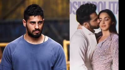 Siddharth-Kiara: वरुण धवनने कियाराला किस केल्यामुळे भडकला सिद्धार्थ मल्होत्रा; व्हिडीओ व्हायरल