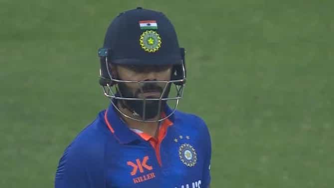 Virat Kohli Angry : विराट कोहली भर मैदानात संतापला, व्हीडिओ व्हायरल