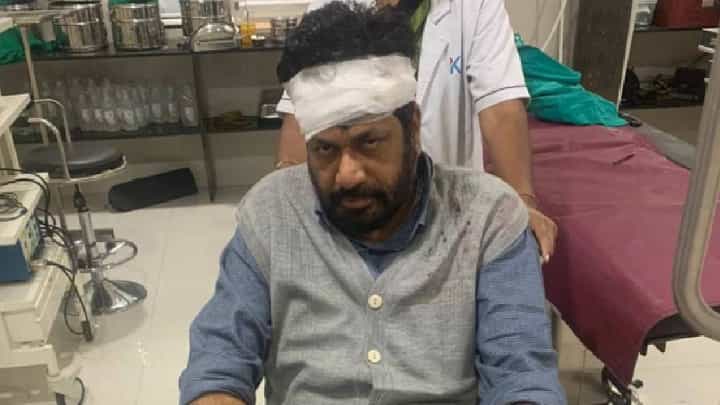 अपघातांचा सिलसिला; आता माजी मंत्री बच्चू कडू थोडक्यात बचावले अपघातांचा सिलसिला; आता माजी मंत्री बच्चू कडू थोडक्यात बचावले