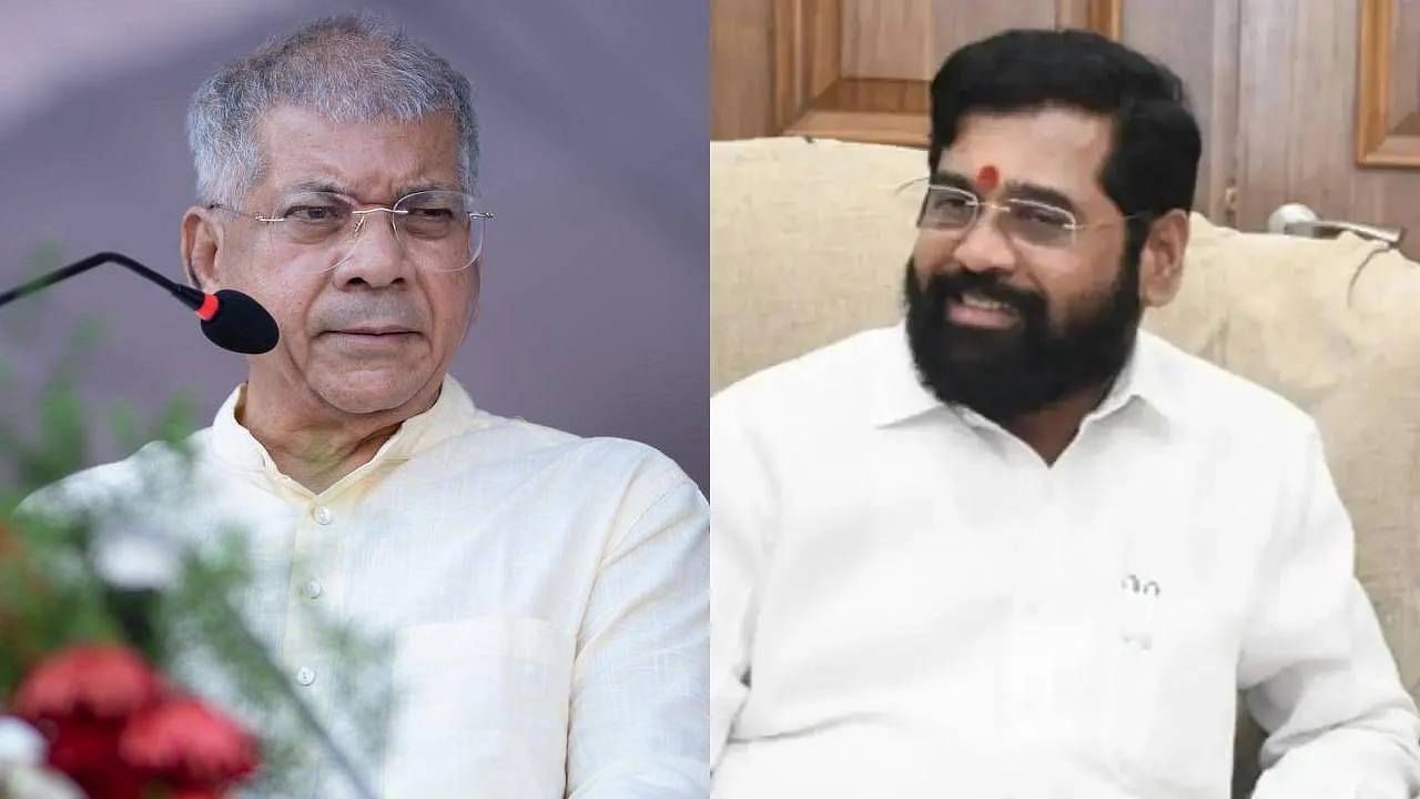 सर्वात मोठी बातमी! एकनाथ शिंदे आणि आंबेडकर यांच्यात गुप्त बैठक, मध्यरात्री अडीच तास खलबतं; 'त्या' युतीला सुरुंग लागणार? सर्वात मोठी बातमी! एकनाथ शिंदे आणि आंबेडकर यांच्यात गुप्त बैठक, मध्यरात्री अडीच तास खलबतं; 'त्या' युतीला सुरुंग लागणार?