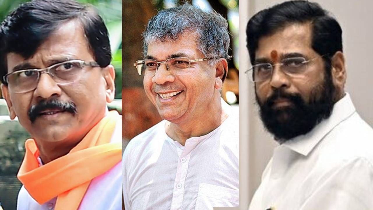 Sanjay Raut : प्रकाश आंबेडकर- मुख्यमंत्री शिंदे यांची गुप्त भेट, संजय राऊत यांची सावध प्रतिक्रिया, म्हणाले; छुपं काय...