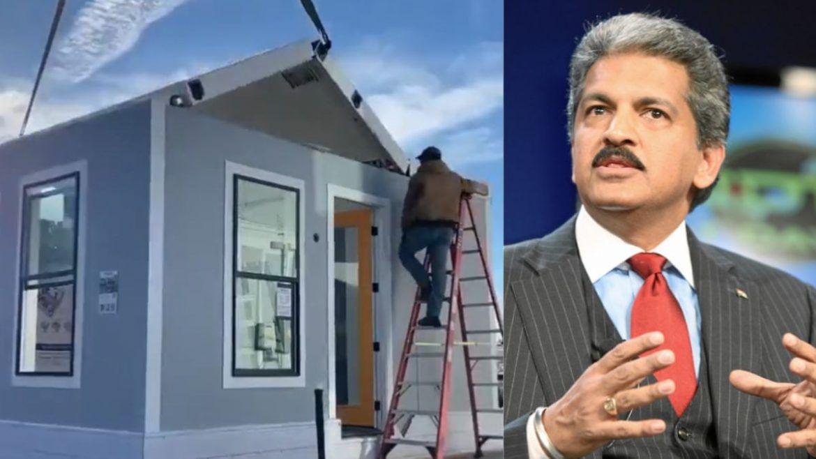 Anand Mahindra shared a video of the unique house of folding – Anand Mahindra shared a video of the unique house of folding