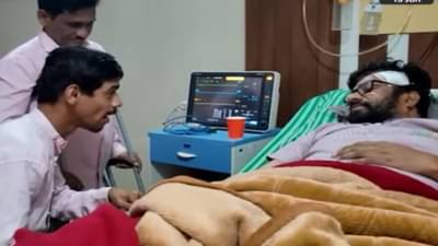 Nagpur : आपला भिडू, बच्चू कडू… दिव्यांग तरूणाच्या भेटीने बच्चू भाऊ भारावले