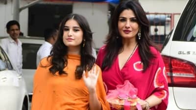 Raveena Tandon: मुलीच्या निरोप समारंभात रवीना टंडन भावूक; म्हणाली घरट्यातून उडण्यासाठी तयार..