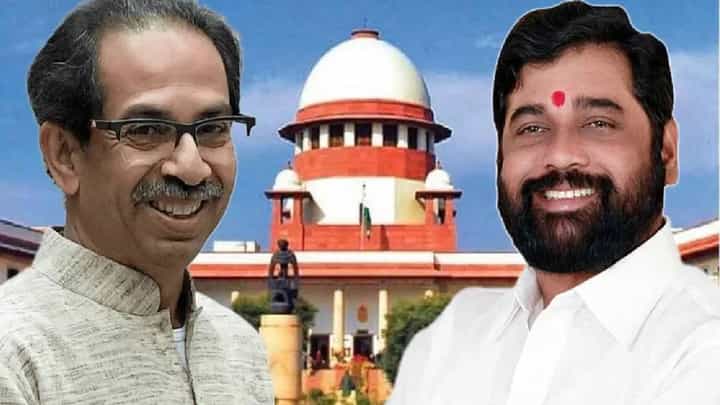 Shiv Sena Symbol Hearing : महाराष्ट्रातील सत्तासंघर्षावर सर्वोच्च न्यायालयात सुनावणी सुरू Shiv Sena Symbol Hearing : महाराष्ट्रातील सत्तासंघर्षावर सर्वोच्च न्यायालयात सुनावणी सुरू